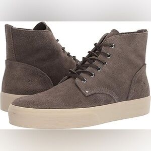 Frye Beacon Suede Lace Up Chukka Sneakers